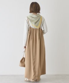 AMERICAN HOLIC タックサテンキャミワンピース