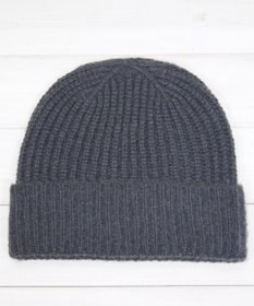 石田製帽 モヘア ホールガーメントシャロット ニット帽