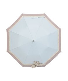 MOONBAT 【遮光/晴雨兼用日傘】LANVIN en Bleu (ランバン オン ブルー)ビジューリボン 遮熱 UV 折りたたみ傘 楽折