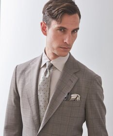 GOTAIRIKU 【形態安定】PREMIUMPLEATS_レギュラーカラー 通年ドレスシャツ_アイボリー(25年春夏モデル)