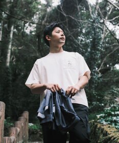 SHARE PARK MENS 【UVカット・吸水速乾・ストレッチ・軽量 】ポケットロゴTシャツ（L・XLサイズ）