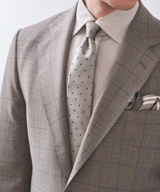 GOTAIRIKU 【形態安定】PREMIUMPLEATS_レギュラーカラー 通年ドレスシャツ_アイボリー(25年春夏モデル)