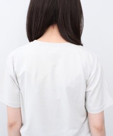 WHITE MAILS 【UNISEX】SPANDEX PAPER JERSEY CREW NECK Tシャツ