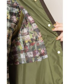 DAKS リバティプリントキルティングコートブルゾン