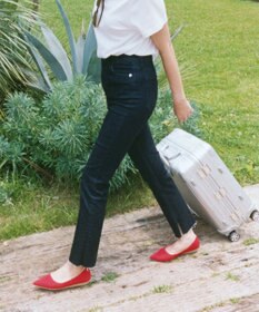 steppi 【洗える/撥水】ポインテッド メッシュ パンプス