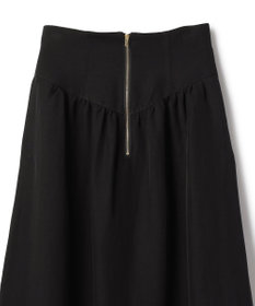 BEIGE， BERNARD / リネン混 ゴールドジップ ハイウエススカート