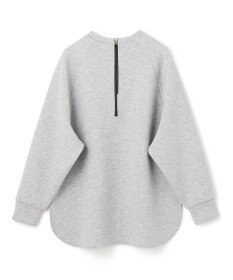 UNFILO L 【野呂佳代さん着用】BEAUTY FORM JERSEY バックZIPプルオーバー