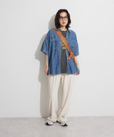 Green Parks 半袖シアーデニムシャツ