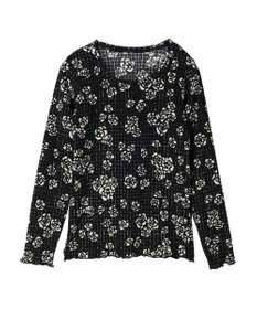 Green Parks ■ＥＳＣＡＲ　Ｕネッククレープカットプルオーバー