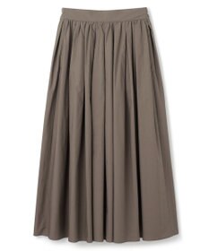 uncrave 【洗濯機洗い可】カラータイプライター フレアスカート（uncrave WHITE）