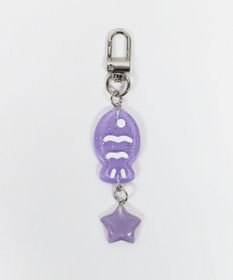WEGO キラキラおさかなキーホルダー