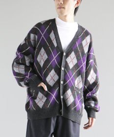 CRAFT STANDARD BOUTIQUE アーガイル柄カーディガン