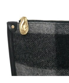 IBIZA プエブロ　ウール/牛革　ポーチ