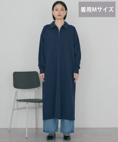 AMERICAN HOLIC 【選べる丈】ハーフZIPワンピース