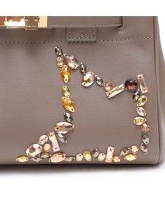 A.D.M.J. 【牛革】スパニッシュレザー / ステラソーイング前金具付トート24cm(Dカン＋)