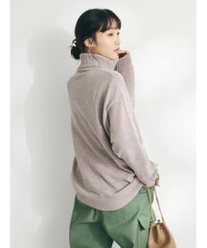 CRAFT STANDARD BOUTIQUE 洗えるコードモールタートルネックプルオーバー