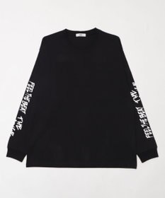 WEGO 【2点セット】アクセ付きアンサンブルグラフィックT（長袖）