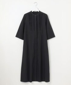 23区 【Indian Factory】コットンポプリン タックディテール シャツワンピース