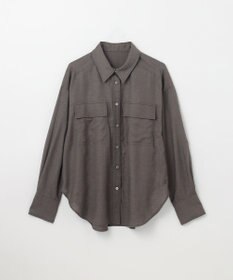 GRACE CONTINENTAL トリアセリネンオーバーシャツ