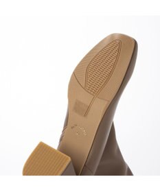 MODE ET JACOMO <carino>【レイン対応】ストレッチヒールブーツ （ブラック）