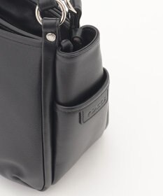 Y'SACCS カウレザー スクエア2wayミニトート