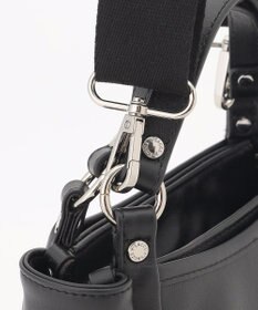 Y'SACCS カウレザー スクエア2wayミニトート