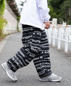 WEGO 【ウエストゴム/手洗い可】ナイロン　トラックパンツ