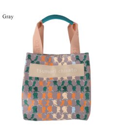 tsumori chisato CARRY タコチェック ハンドバッグ 手提げ 【 水や汚れに強いコーティング 】