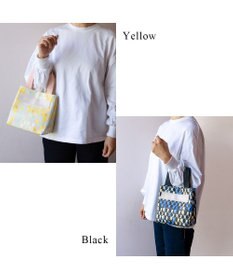 tsumori chisato CARRY タコチェック ハンドバッグ 手提げ 【 水や汚れに強いコーティング 】