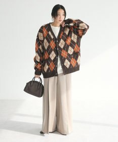 CRAFT STANDARD BOUTIQUE アーガイル柄カーディガン