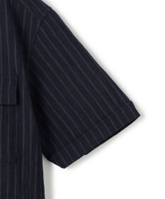 JOSEPH HOMME 【新素材】エアリッジストレッチ ポケット付レギュラーカラー半袖シャツ