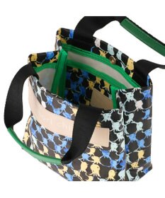 tsumori chisato CARRY タコチェック ハンドバッグ 手提げ 【 水や汚れに強いコーティング 】