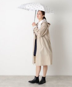 MOONBAT 【UVカット/コンパクト】ポール & ジョー (PAUL & JOE ACCESSOIRES) 折りたたみ雨傘 ドットヌネット