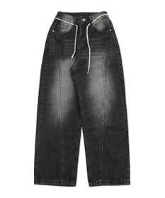 WEGO ウォッシュストリングデニム