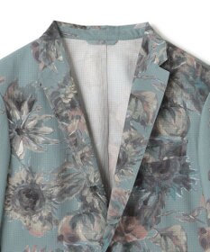 JOSEPH HOMME 【LEON 掲載】クールドッツストレッチトロピカル柄　ジャケット