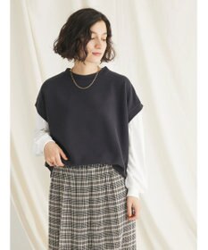 CRAFT STANDARD BOUTIQUE 起毛ワッフルレイヤード風プルオーバー