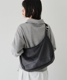 russet ソフトレザーラウンドビッグショルダーバッグ(CE-1325-WEB)