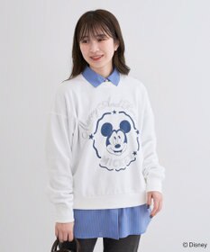 Green Parks ミッキー＆フレンズ／刺繍裏毛プルオーバーⅡ