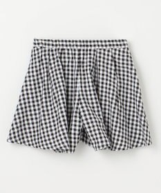 組曲 KIDS 【110-140㎝】フレアーギンガム ショートパンツ