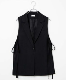 WEGO サイドリボンテーラードベスト