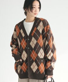 CRAFT STANDARD BOUTIQUE アーガイル柄カーディガン