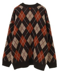 CRAFT STANDARD BOUTIQUE アーガイル柄カーディガン