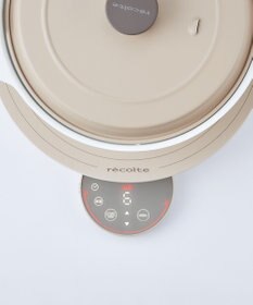 YAMATO テーブル＆キッチン 【レコルト】IH対応鍋  クりームホワイト  RIH-1PT(WH)