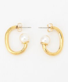 ANY 【WEB限定】ドロップパールピアス（両耳用）