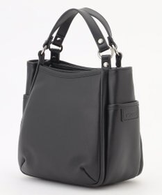 Y'SACCS カウレザー スクエア2wayミニトート