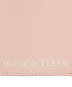 Maison de FLEUR リボンビジューキルティングウォレット