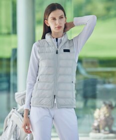 ZERO HALLIBURTON 【雑誌掲載】 ハイブリッドパデットベスト 82756 撥水 保温 裏起毛 ゴルフ ZHG-W15b