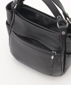 Y'SACCS カウレザー スクエア2wayミニトート