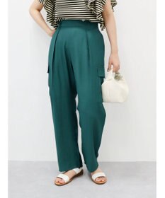 Green Parks とろみカーゴパンツ