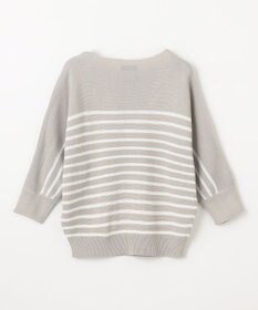 ANY L 【洗濯機可/アンチピリング/UVケア】アクリルガーターニット